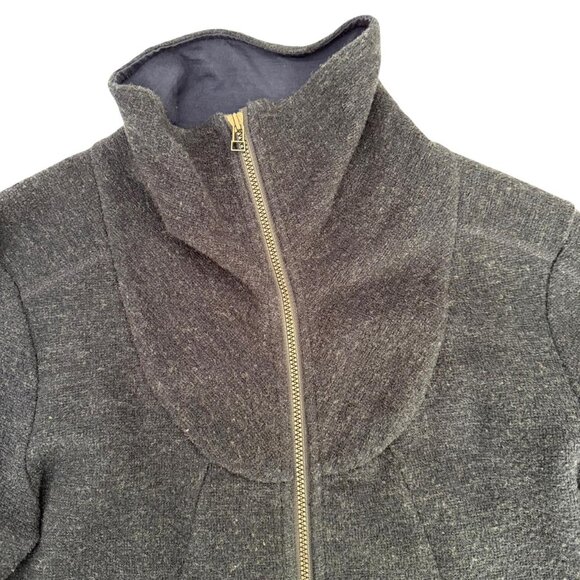 Ibex Merino Wool Blend Alana Tunic Sweater Jacket Soft Full Zip Gorpcore Small - Picture 8 of 10